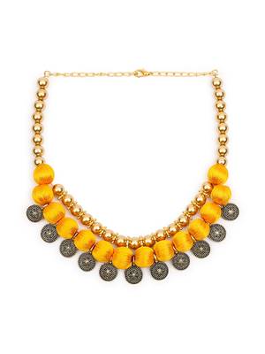 Gold collar-necklace 2