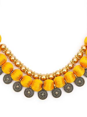 Gold collar-necklace 3