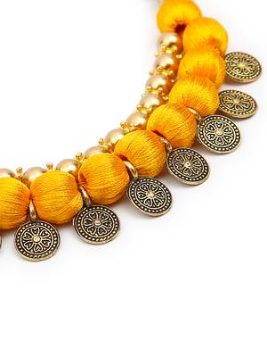 Gold collar-necklace 4