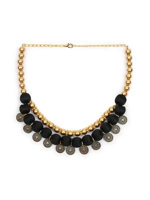 Black collar-necklace 2