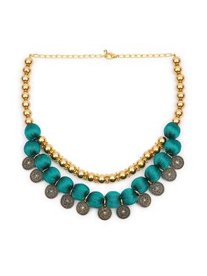 Green collar-necklace 2