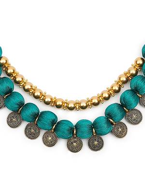 Green collar-necklace 3