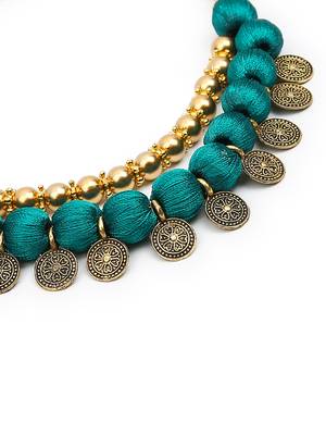 Green collar-necklace 4