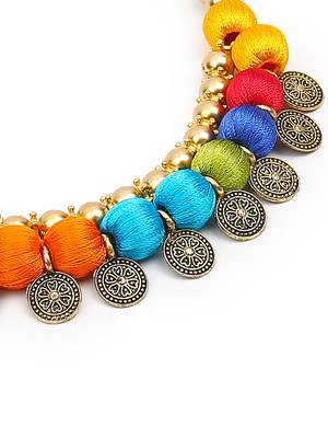 Multicolor collar-necklace 4