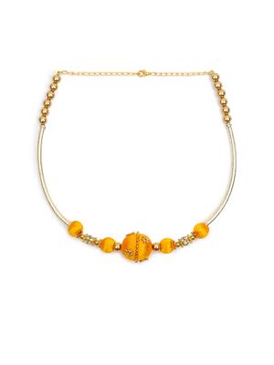 Gold collar-necklace 1