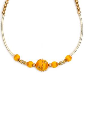 Gold collar-necklace 2