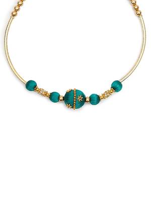 Green collar-necklace 1