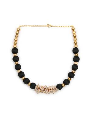 Black collar-necklace 2