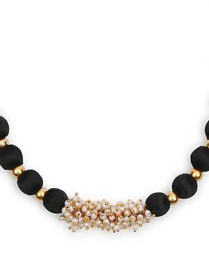 Black collar-necklace 3