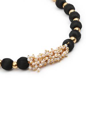 Black collar-necklace 4