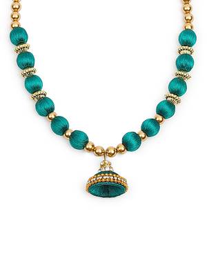 Green collar-necklace 1