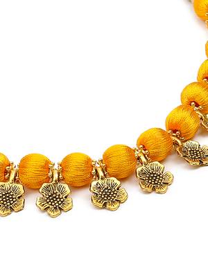 Gold collar-necklace 4