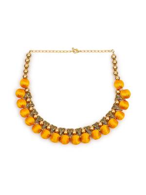 Gold collar-necklace 2
