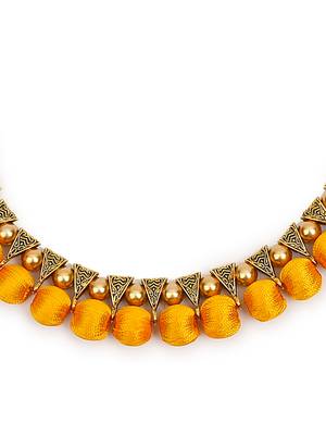 Gold collar-necklace 3