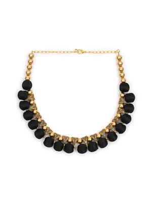 Black collar-necklace 2