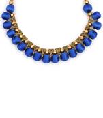 Blue collar-necklace