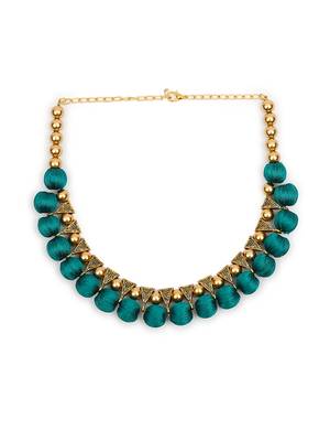 Green collar-necklace 2