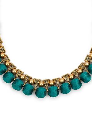 Green collar-necklace 3