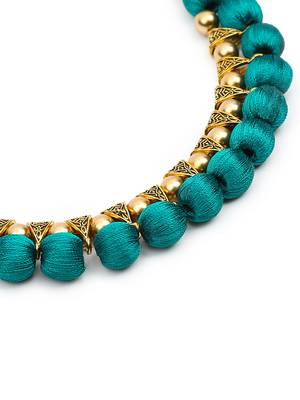 Green collar-necklace 4