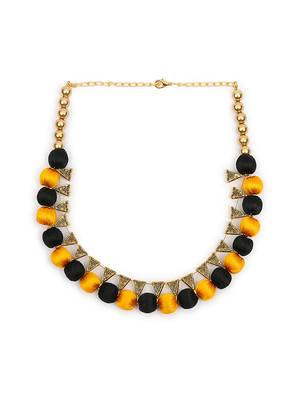 Black collar-necklace 2
