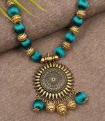 Green designer-jewellery