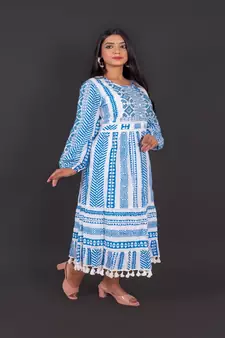 Hand Block  Printed Preminum Cotton Dress