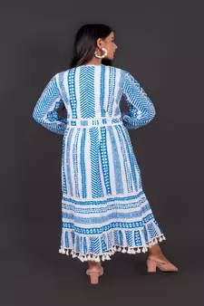 Hand Block  Printed Preminum Cotton Dress