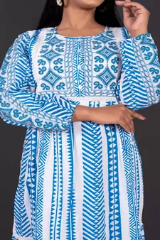 Hand Block  Printed Preminum Cotton Dress