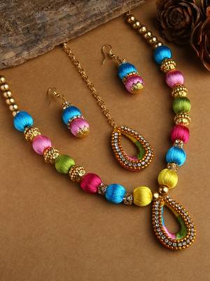 Multicolor south-indian-jewellery 1