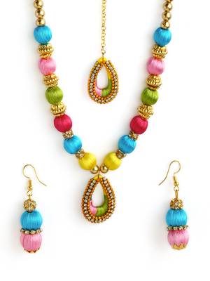 Multicolor south-indian-jewellery 2