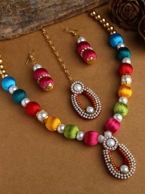 Multicolor south-indian-jewellery 1
