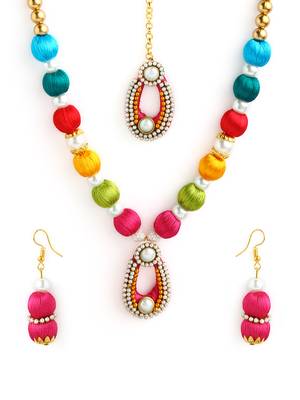 Multicolor south-indian-jewellery 2