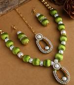 Green south-indian-jewellery