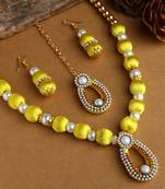 Yellow south-indian-jewellery