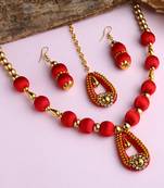 Red south-indian-jewellery