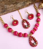 Pink south-indian-jewellery