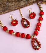 Red south-indian-jewellery