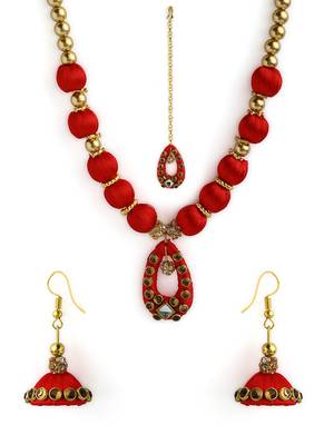 Red south-indian-jewellery 2