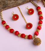 Red south-indian-jewellery