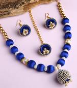 Blue south-indian-jewellery