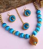 Blue south-indian-jewellery