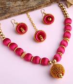 Pink south-indian-jewellery
