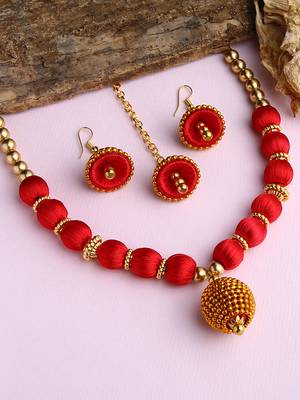 Red south-indian-jewellery 1