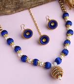 Blue south-indian-jewellery