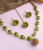 Green south-indian-jewellery