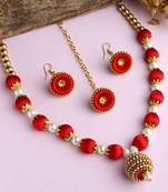 Red south-indian-jewellery