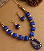 Blue south-indian-jewellery