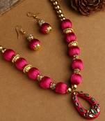 Pink south-indian-jewellery