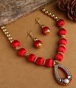 Red south-indian-jewellery