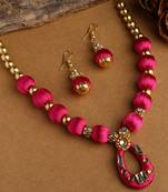 Pink south-indian-jewellery